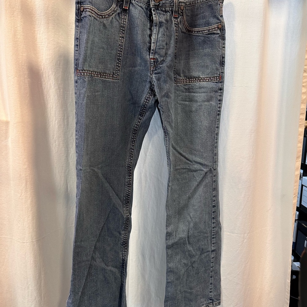 HUGO Men's Straight Blue Jeans
